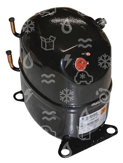 kompresor Tecumseh AJ2446P-TZ, LBP - R404A, R452A, R455A, R454C, 400 - 440 V, 50/60 Hz, 3 fáze, 26,2